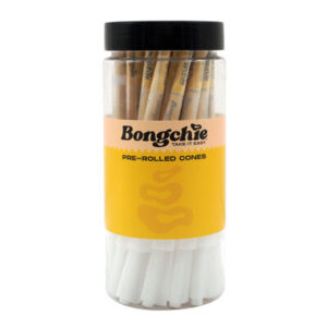 Bongchie | White - 1 1/4 Pre Rolled Cone | 50pcs