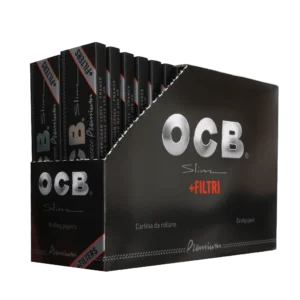 OCB | Slim Premium Rolling Paper with Tip | 32pcs