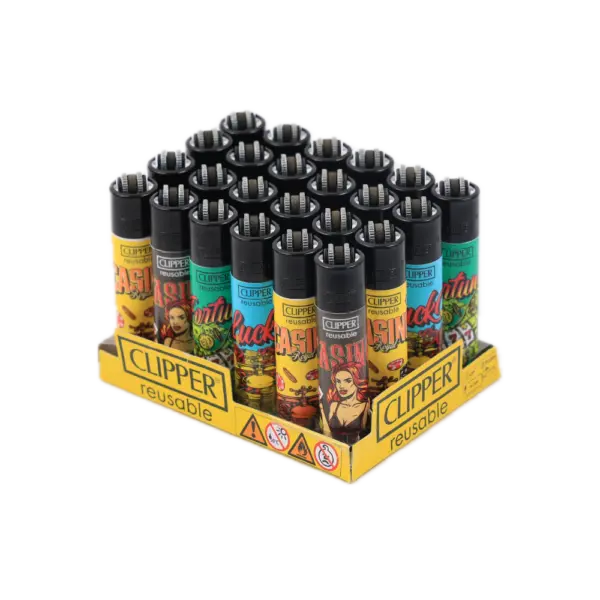 Clipper Lighter | Retro Bets Collection | 24pcs