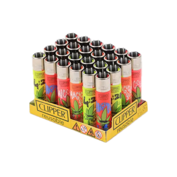 Clipper Lighter | Weed BROS Collection | 24pcs