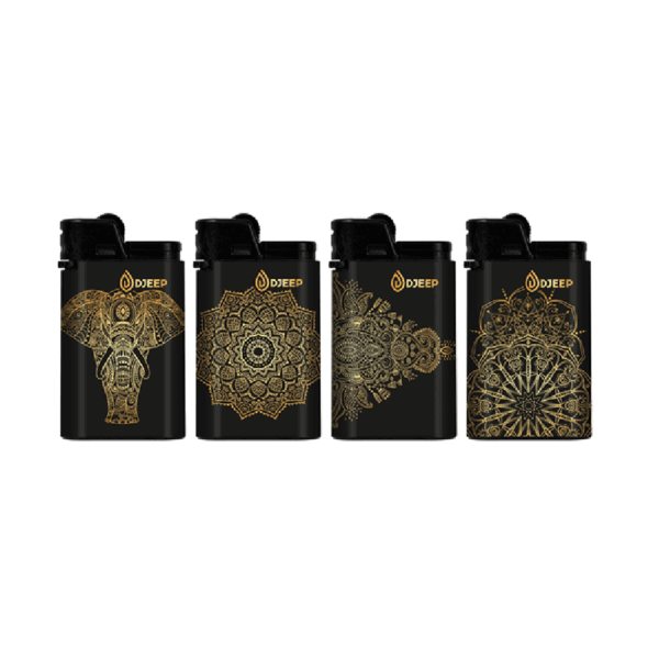 DJeep | India Gold Collection Lighter Tray | 16pcs