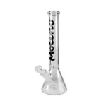 MolinoGlass | Black - Classic Beaker Glass Bong | 7mm