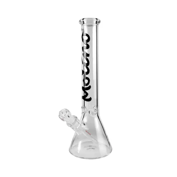 MolinoGlass | Black - Classic Beaker Glass Bong | 7mm