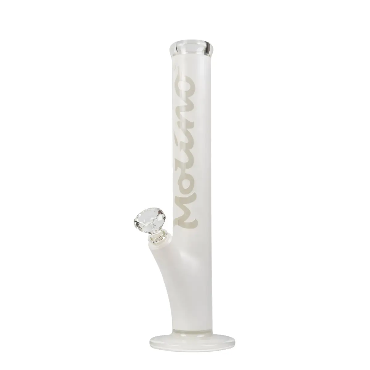 MolinoGlass | White Widow - Coated Cylinder Glass Bong | 7mm - Image 1