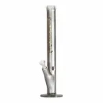 MolinoGlass | Silver Haze - Coated Cylinder Glass Bong | 7mm