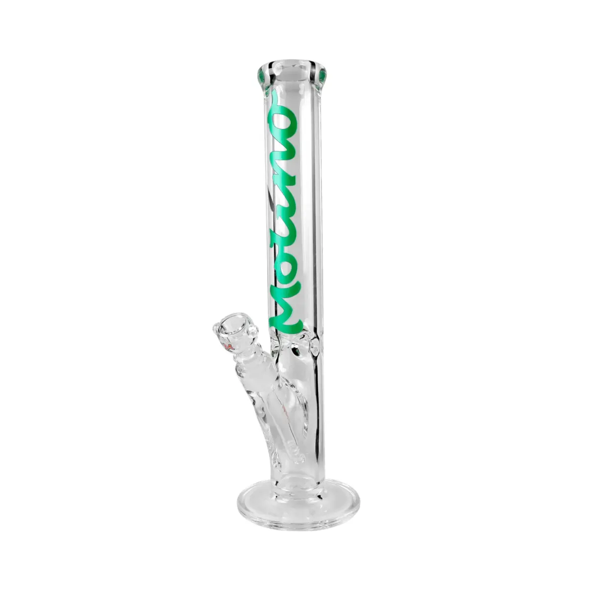 MolinoGlass | Green - Cylinder Glass Bong | 9mm - Image 1