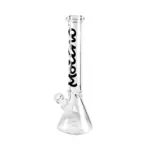MolinoGlass | Black - Beaker Glass Bong | 9mm