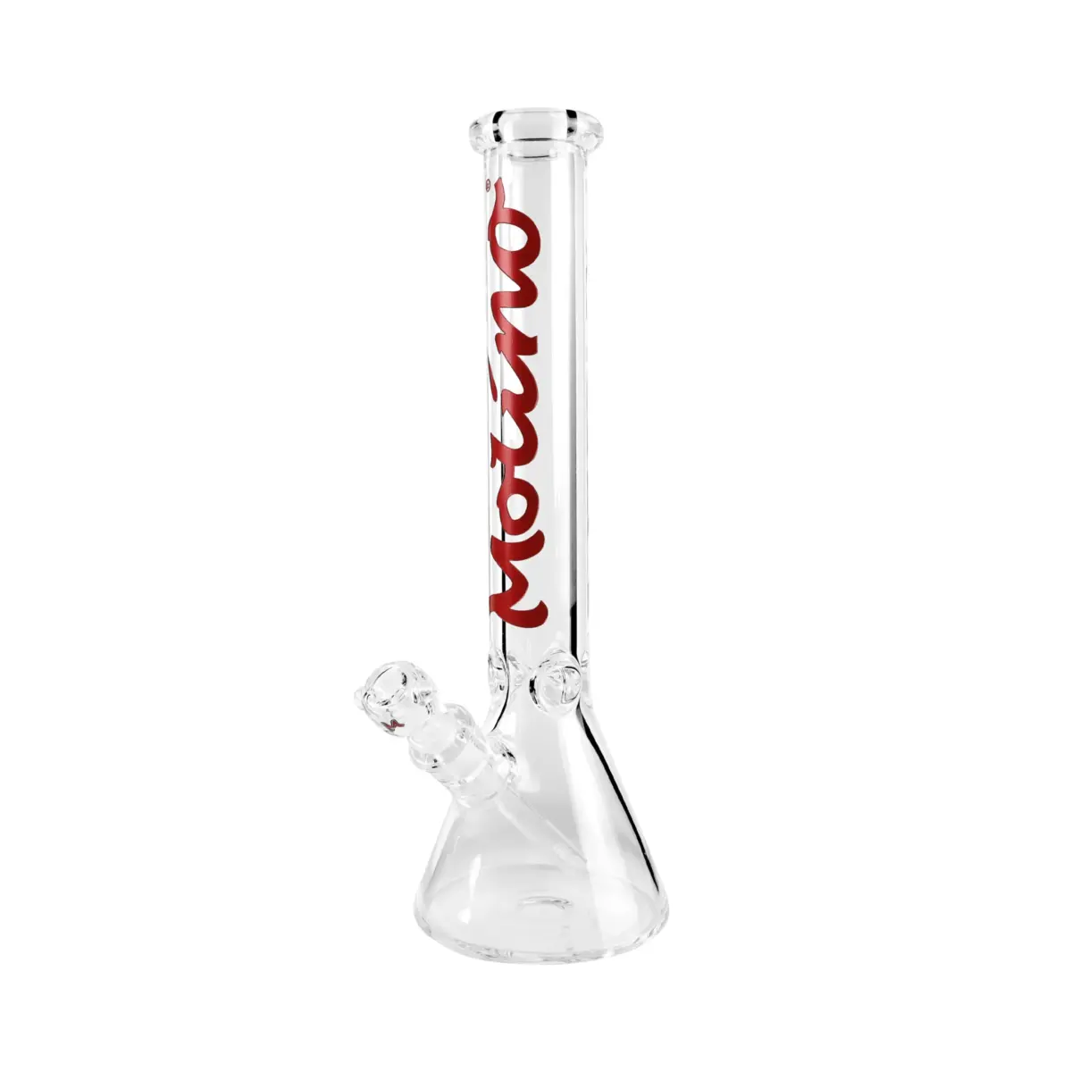 MolinoGlass | Red - Beaker Glass Bong | 9mm - Image 1