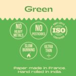 Bongchie | Green - 1 1/4 Pre Rolled Cone | 50pcs - Image 2