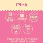 Bongchie | Pink - 1 1/4 Pre Rolled Cone | 50pcs - Image 3