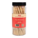 Bongchie | Unbleached - 1 1/4 Pre Rolled Cone | 50pcs - Image 2