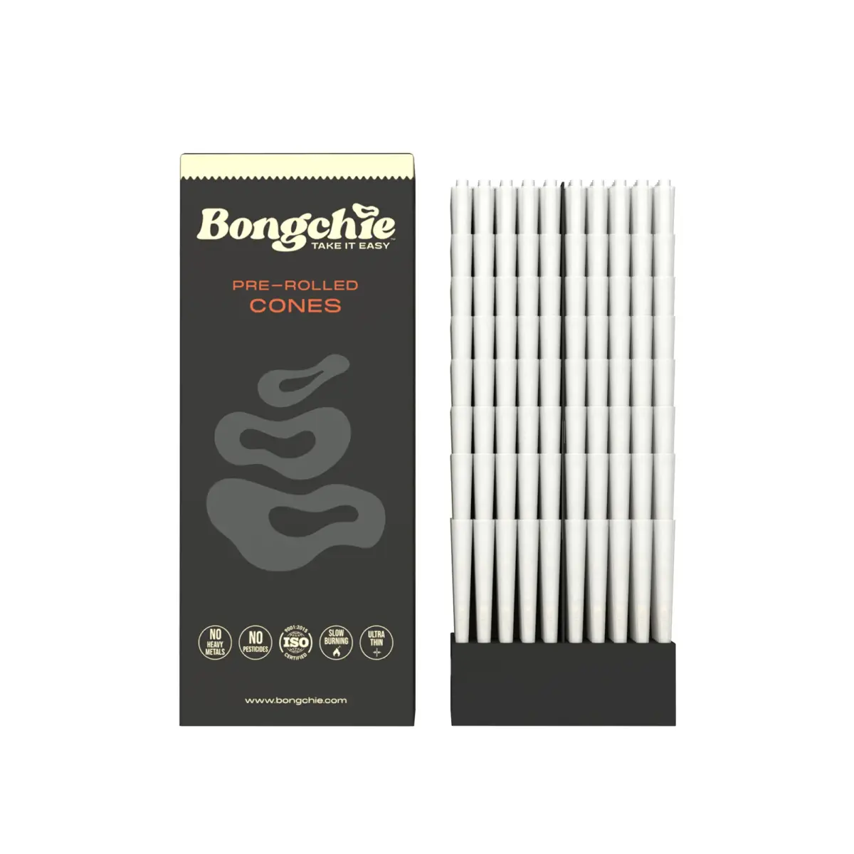 Bongchie | White - Dog Walker Pre Rolled Cone | 900pcs - Image 1