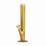 MolinoGlass | Golden Gucci - Coated Glass Bong | 5mm