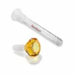MolinoGlass | Golden Gucci - Coated Glass Bong | 5mm - Image 6