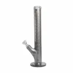 MolinoGlass | Silver Chanel - Coated Glass Bong | 5mm - Image 2