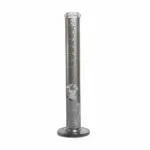 MolinoGlass | Silver Chanel - Coated Glass Bong | 5mm - Image 3