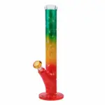 MolinoGlass | Rasta - Coated Glass Bong | 5mm
