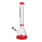 Grace | Red - Classic Beaker Glass Bong - Image 3