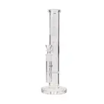 Grav | White - Stemless Percolator Glass Bong