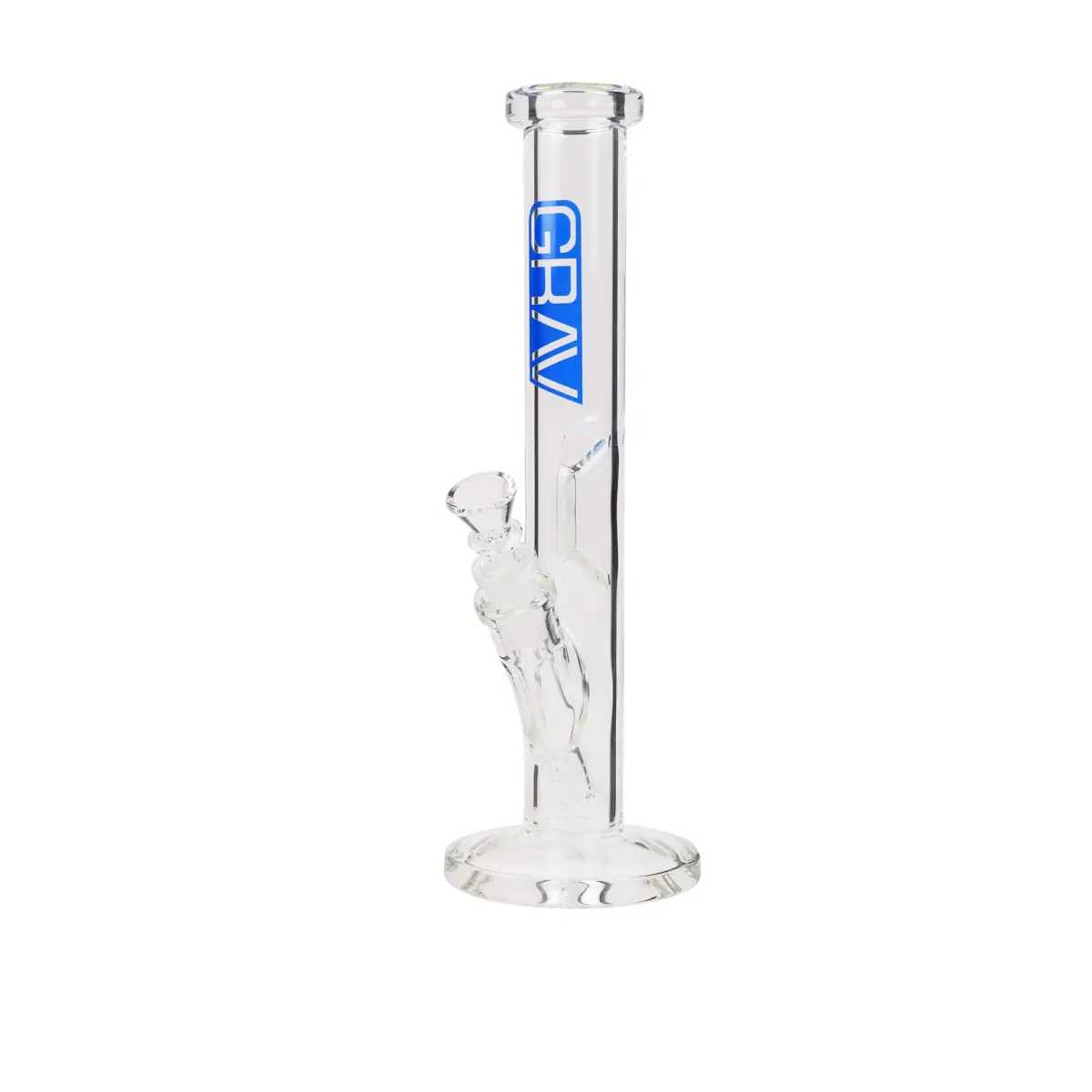 Grav | Blue - Classic Cylinder Glass Bong - Image 1