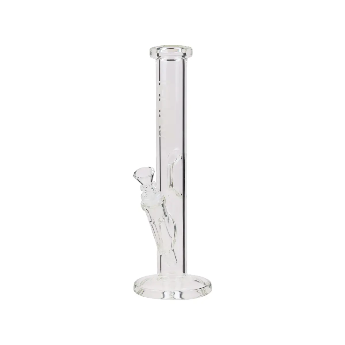 Grav | White - Classic Cylinder Glass Bong - Image 1