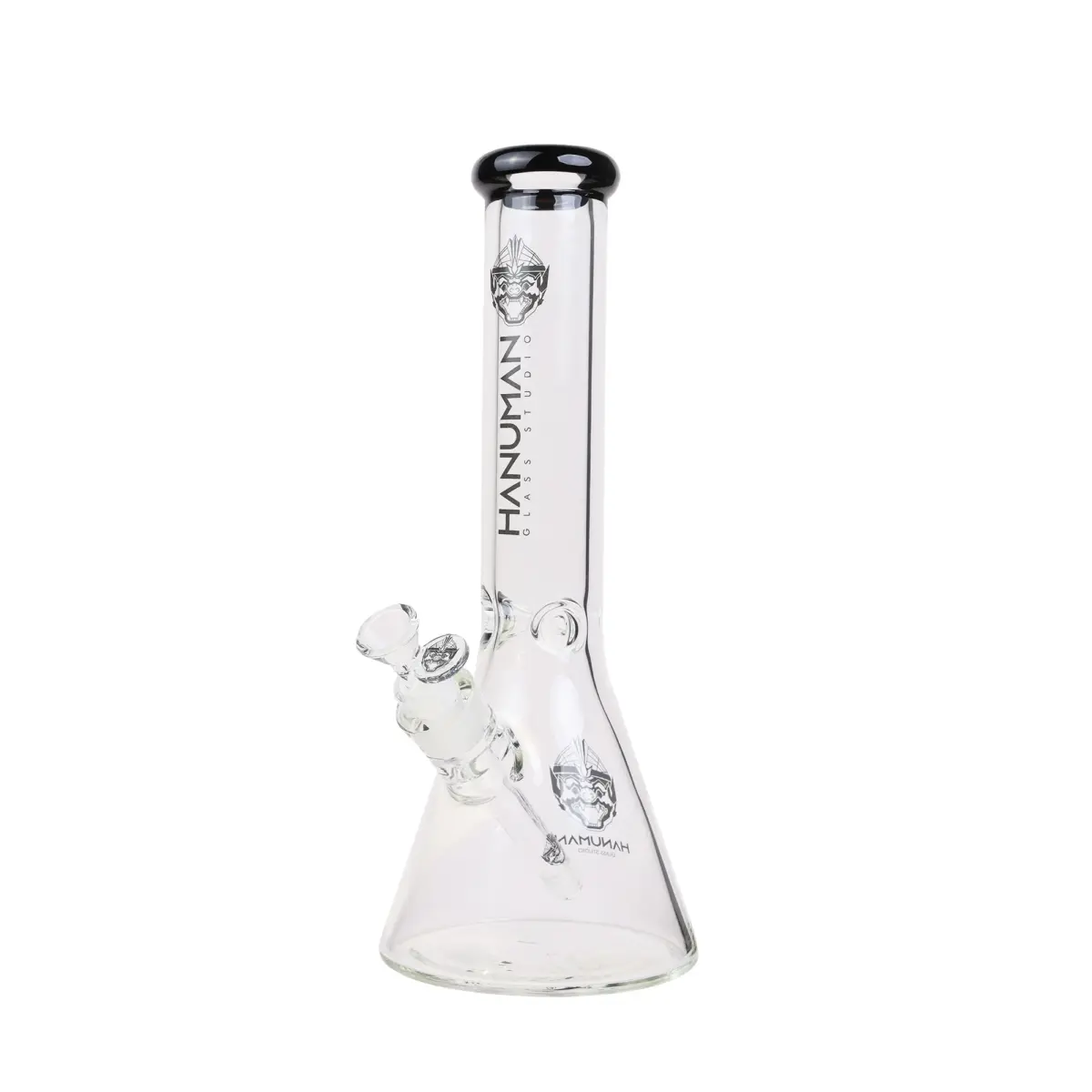 Hanuman | Black Mouth Beaker - Glass Bong - Image 1