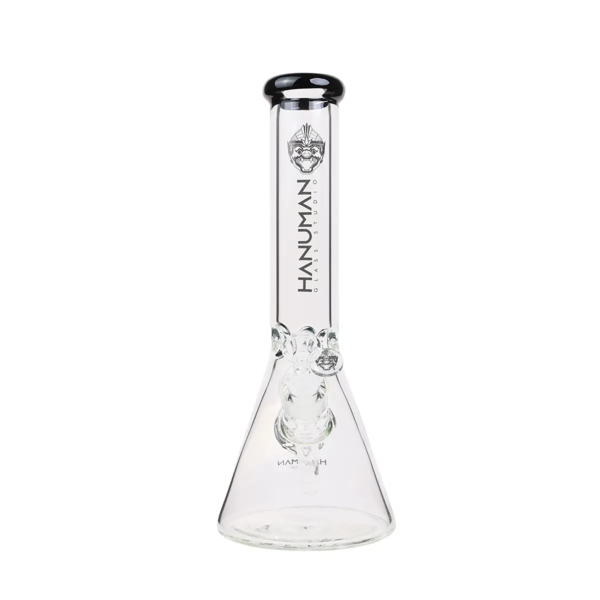 Hanuman | Black Mouth Beaker - Glass Bong - Image 3