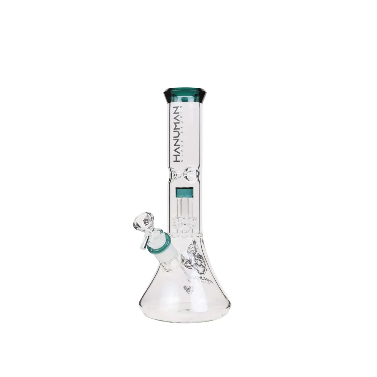 Hanuman | Green Percolator - Glass Bong - Image 1