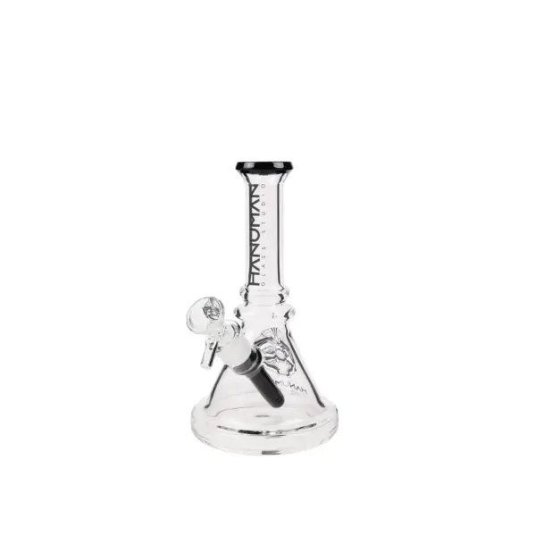 Hanuman | Black Mini Beaker - Glass Bong