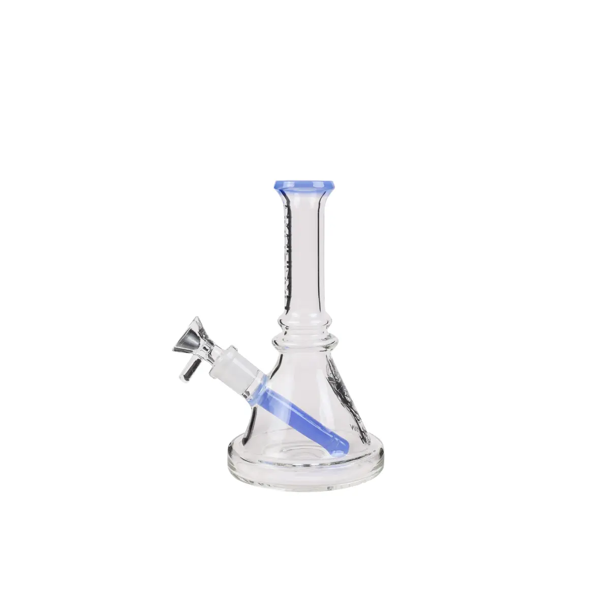 Hanuman | Blue Mini Beaker - Glass Bong - Image 4