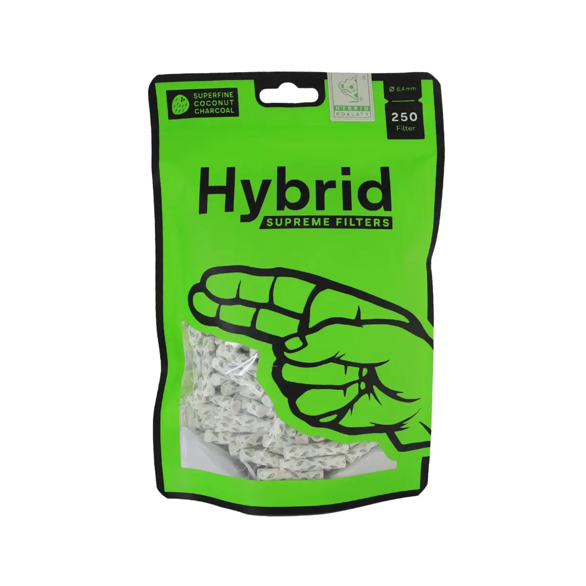 Hybrid | 6mm - Supreme Active Carbon Filter - Original | 250pcs - Image 1