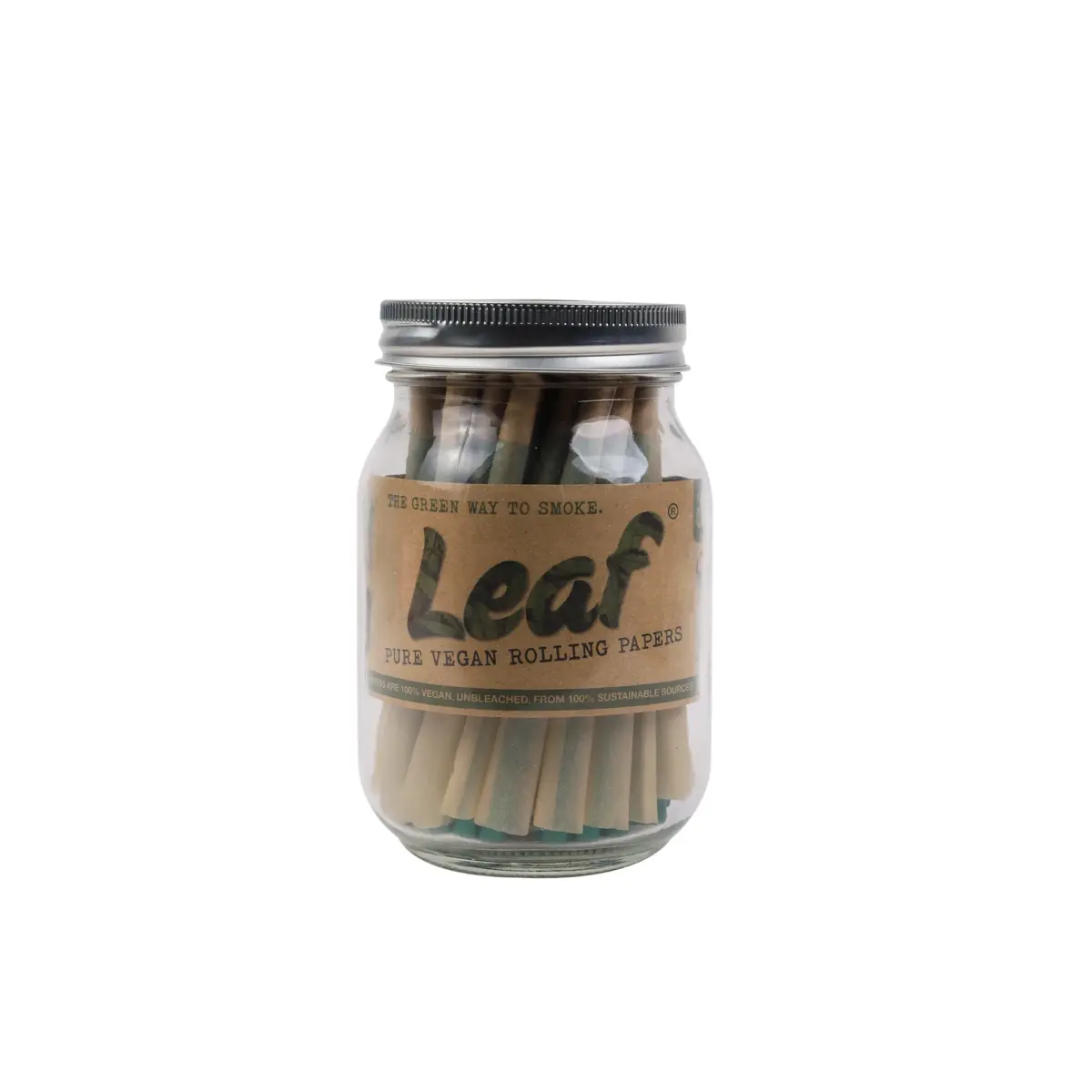 Leaf | Unbleached - KS Pre Rolled Cone | 40pcs - Image 3