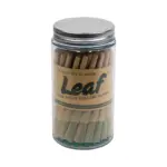 Leaf | Unbleached - 1 1/4 Pre Rolled Cone | 80pcs