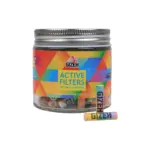Gizeh | 6mm - Active Carbon Filter - Rainbow | 100pcs