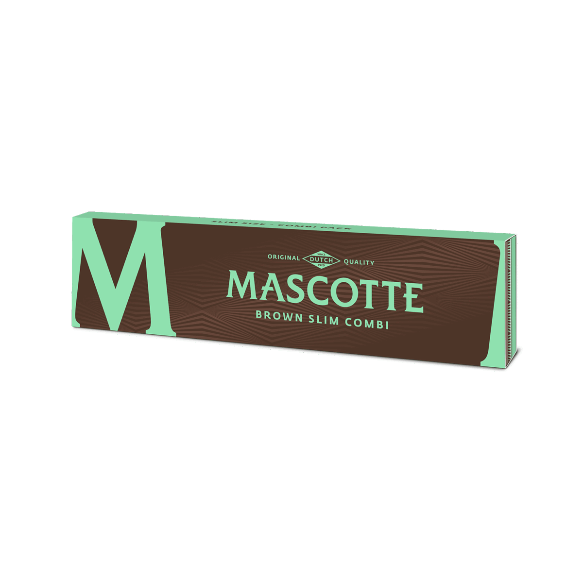 Mascotte | Brown Combi - KSS Rolling Paper w/ Tip & Magnet Closure | 26pcs - Image 2