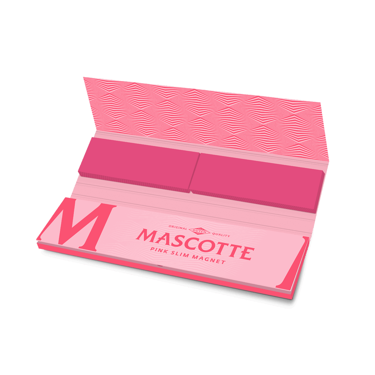 Mascotte | Pink Combi - KSS Rolling Paper w/ Tip & Magnet Closure | 26pcs - Image 2