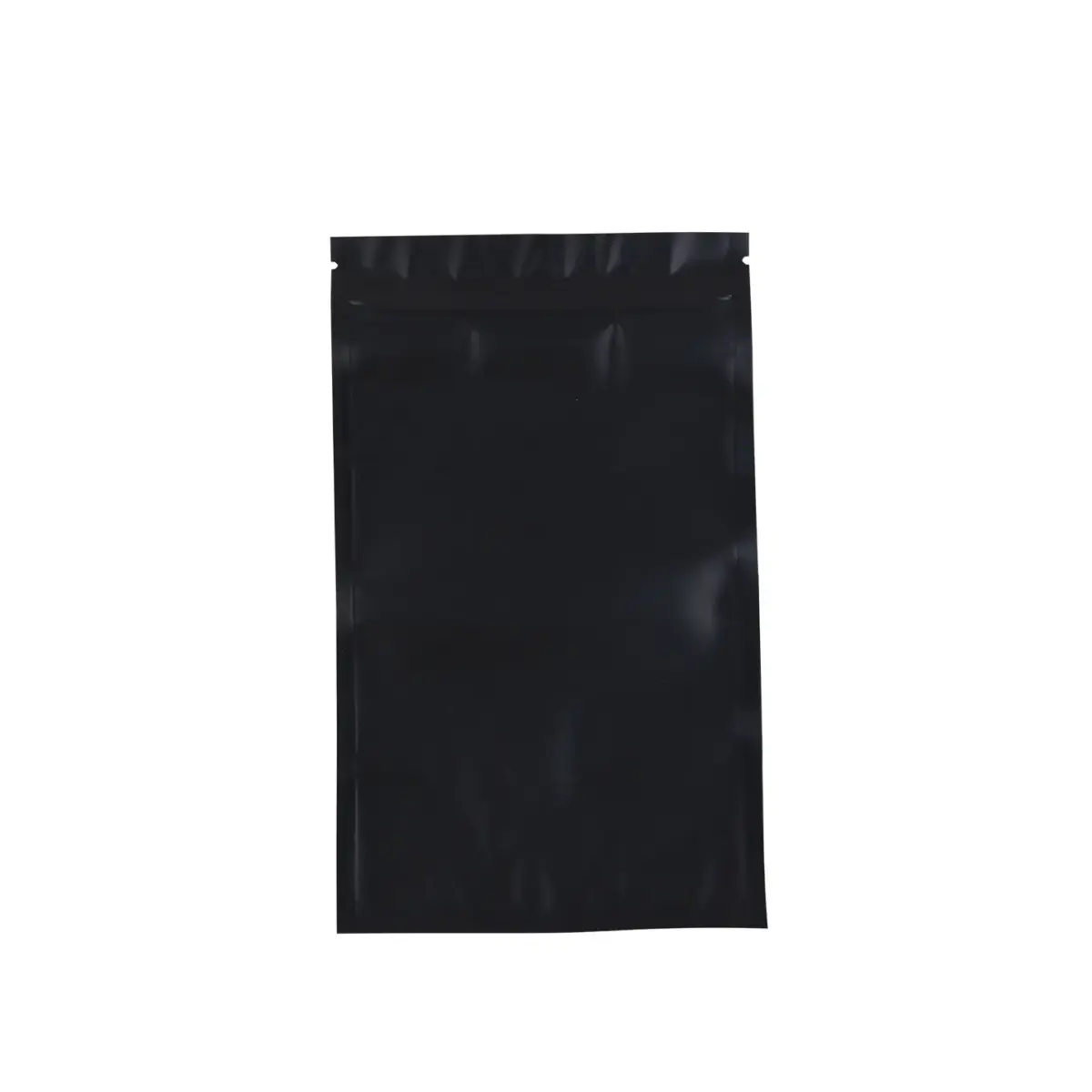 Black - Large - Mylar Ziplock - Image 1