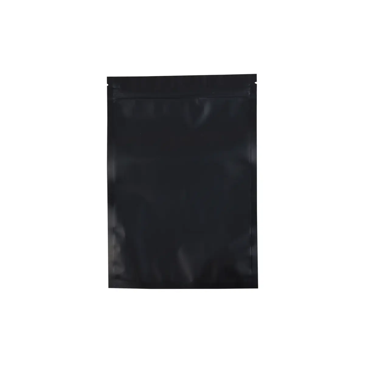 Black - Medium - Mylar Ziplock - Image 1