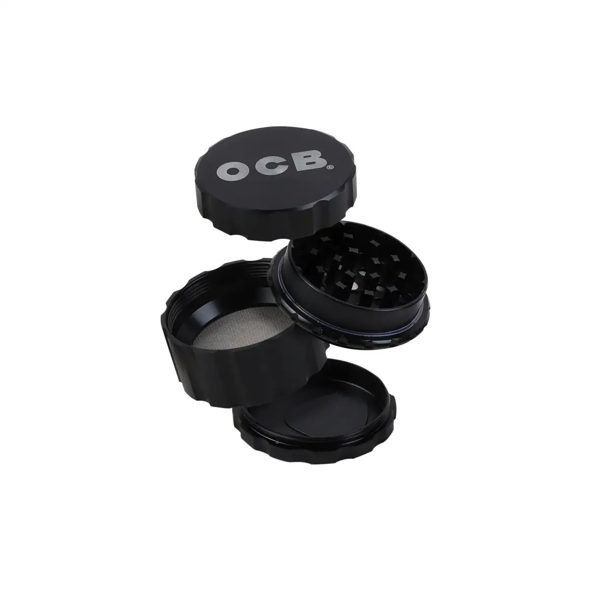 OCB | 50mm Black - Aluminium Grinder - Image 1