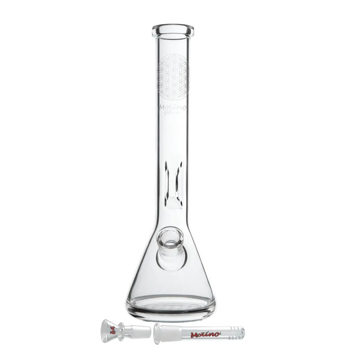 MolinoGlass | Flower of Life - Glass Bong - Image 3