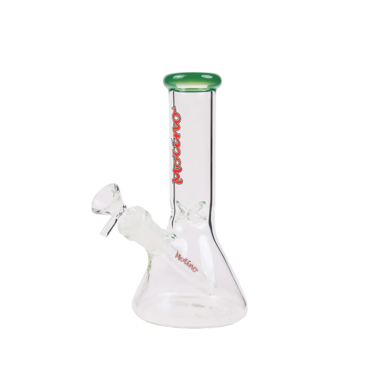 MolinoGlass | Tiny Jade Green - Beaker Glass Bong - Image 1