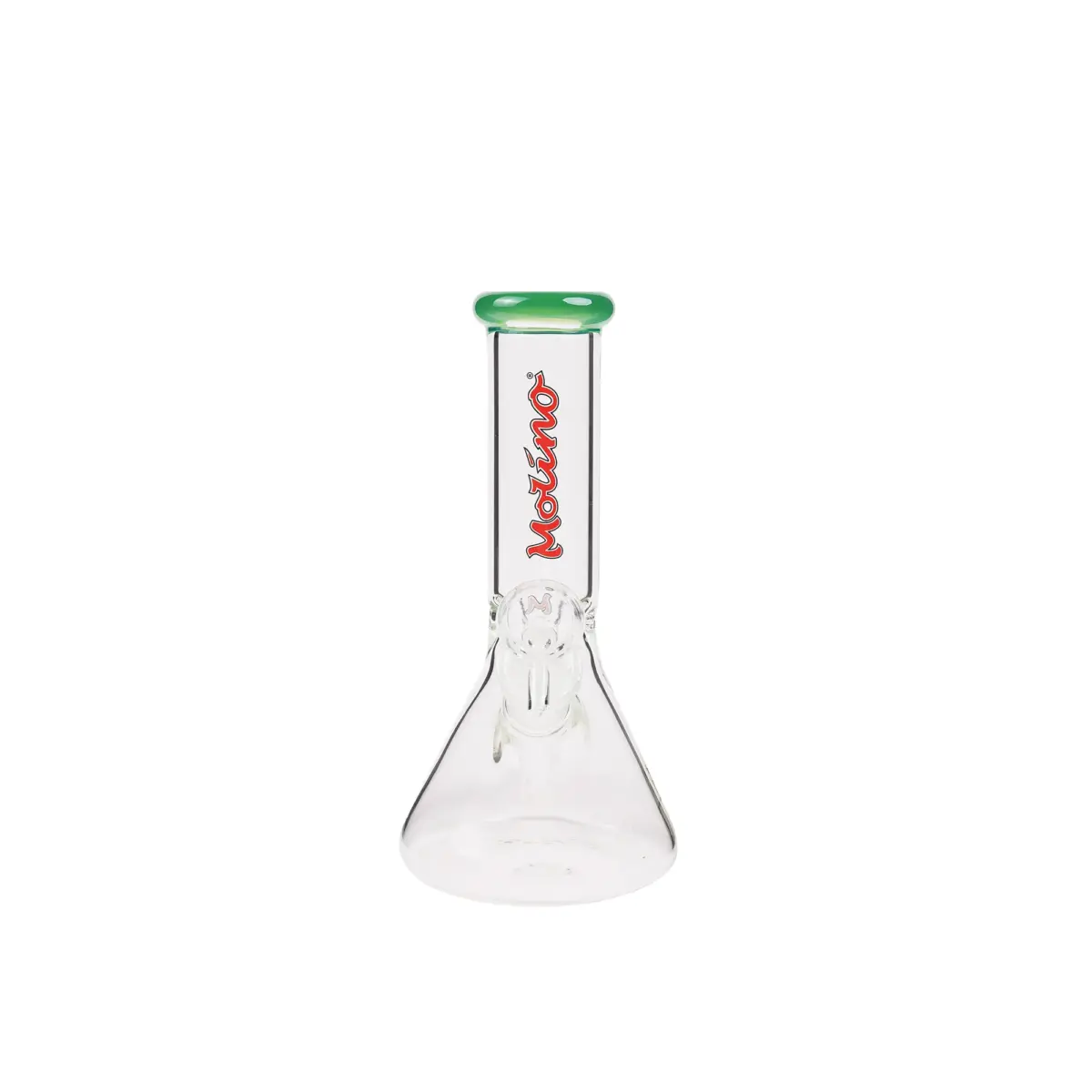 MolinoGlass | Tiny Jade Green - Beaker Glass Bong - Image 3