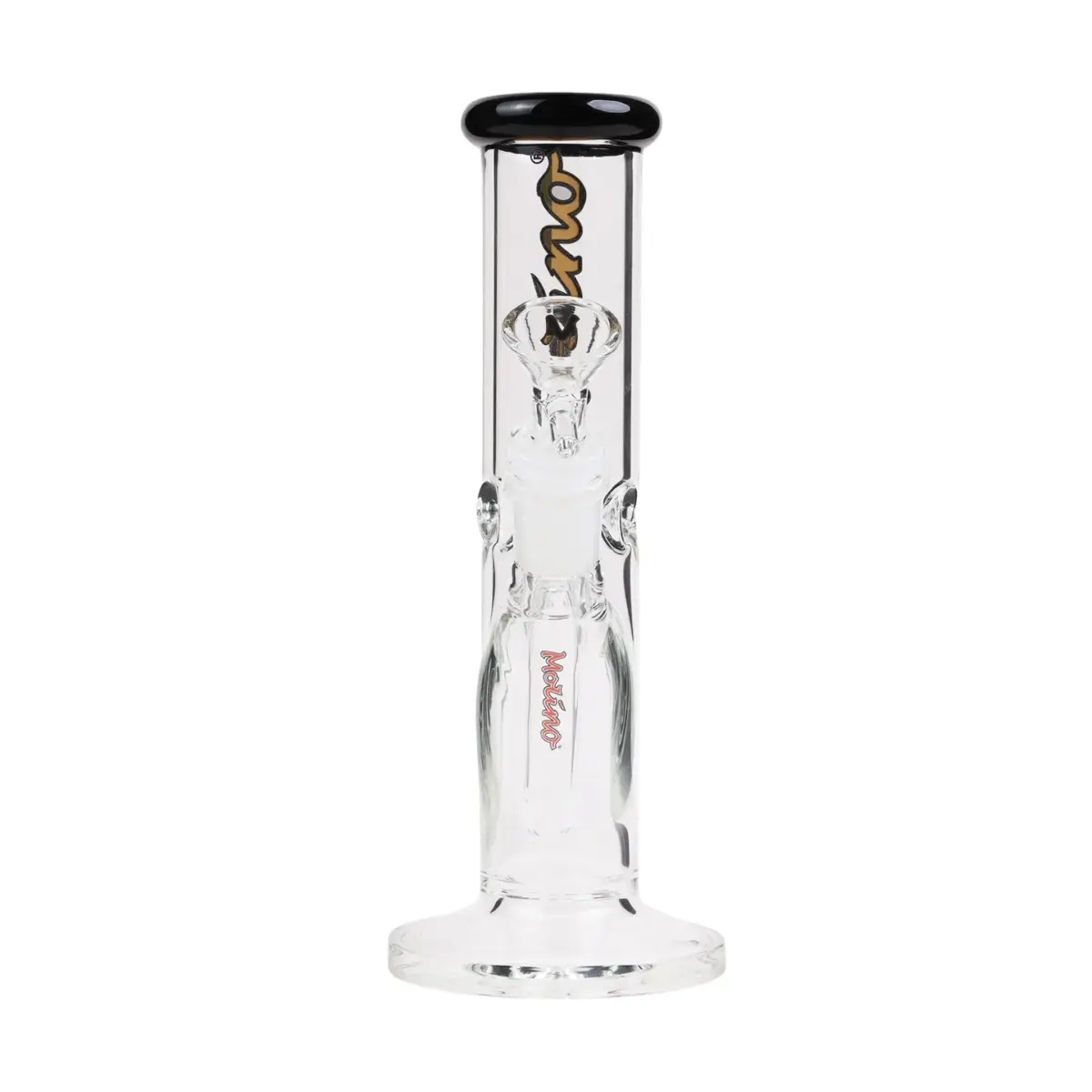 MolinoGlass | Tiny Golden Black - Cylinder Glass Bong - Image 3