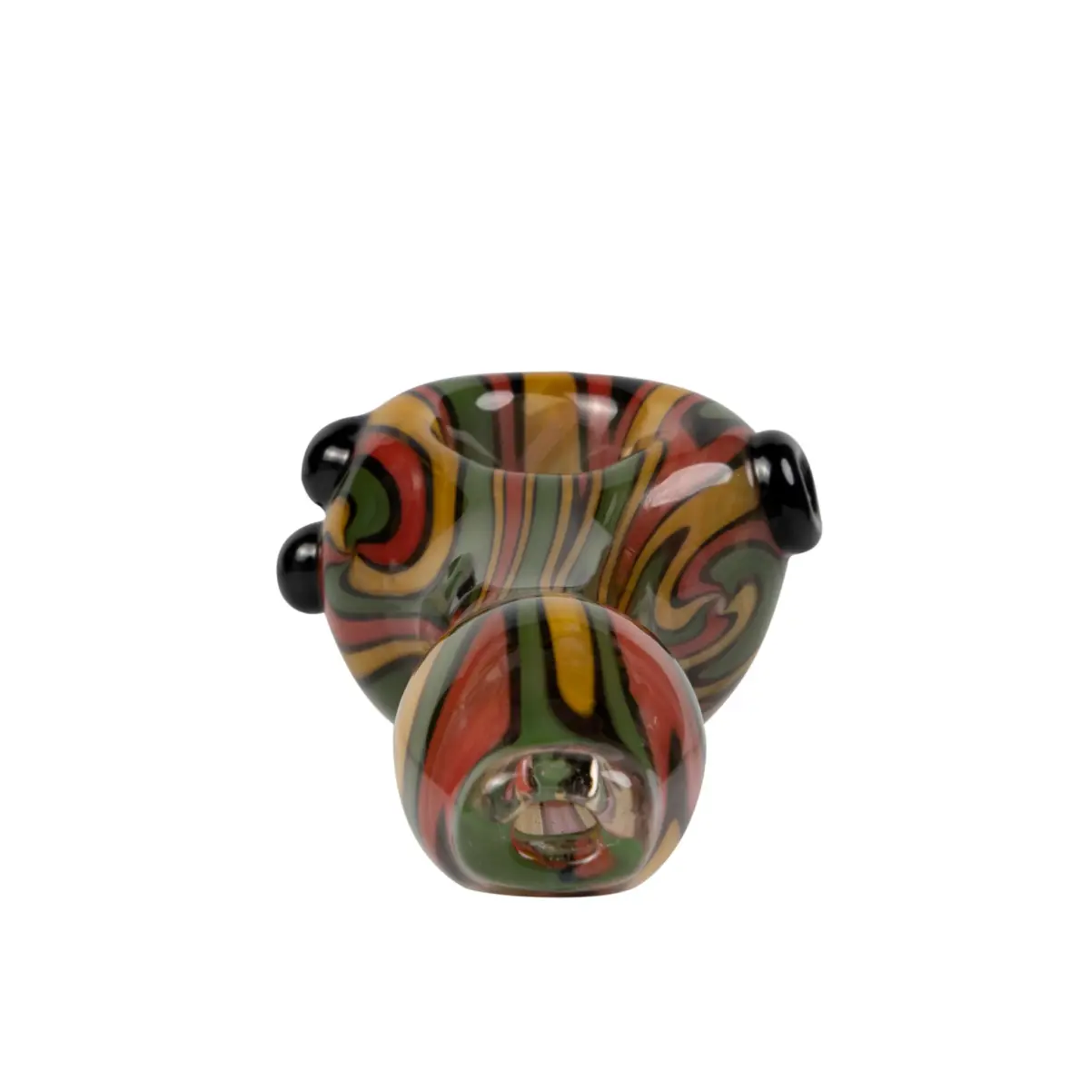 MolinoGlass | Rasta - Glass Pipe - Image 2