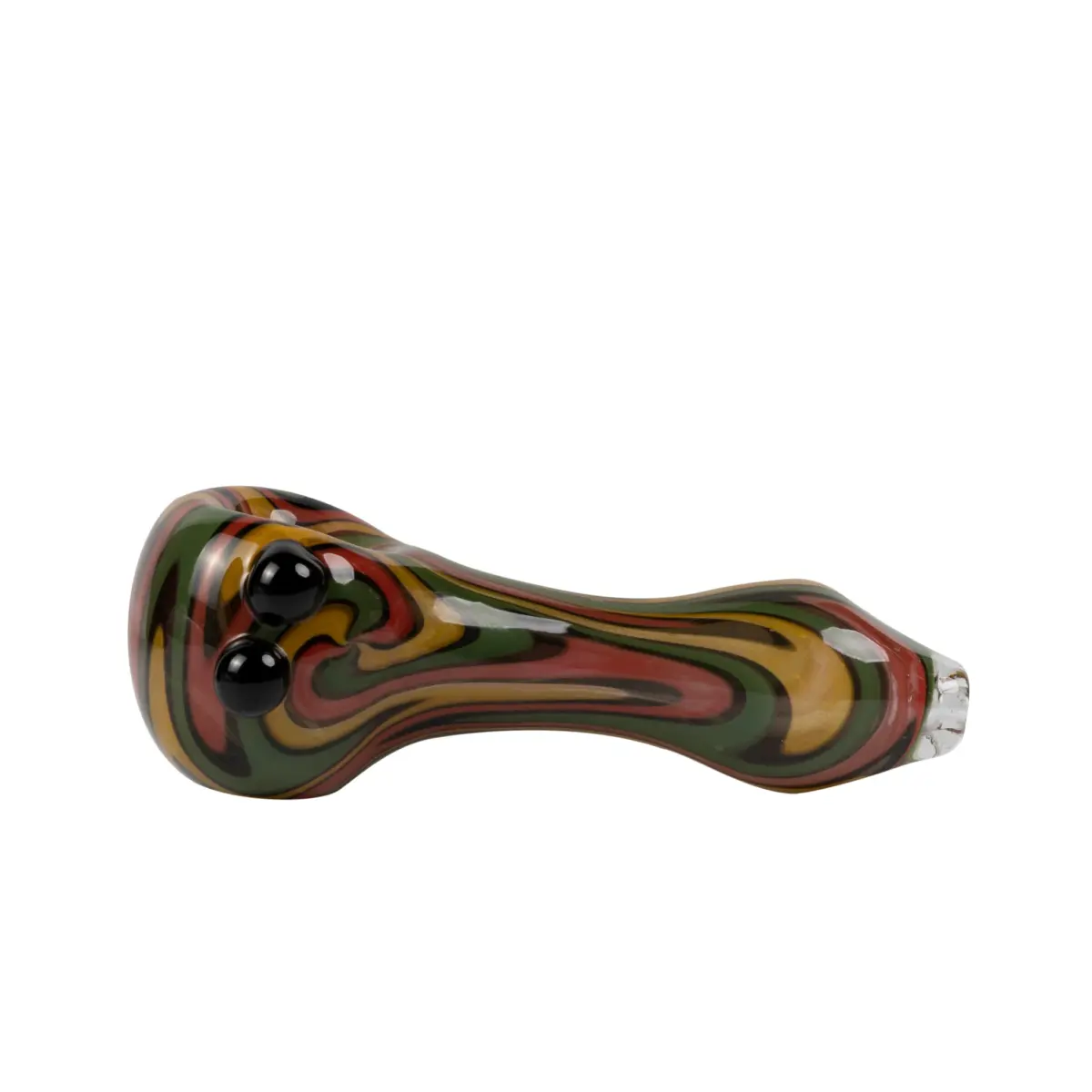 MolinoGlass | Rasta - Glass Pipe - Image 1