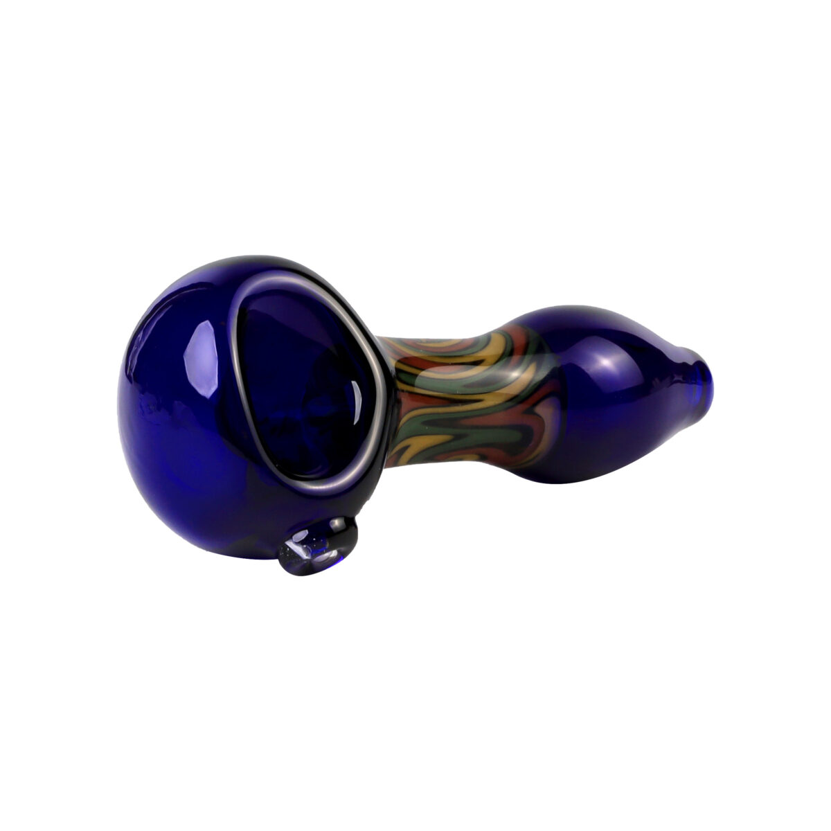 MolinoGlass | Blue Rasta - Glass Pipe - Image 1