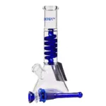 Phoenix | Blue Twist Beaker - Glass Bong - Image 3