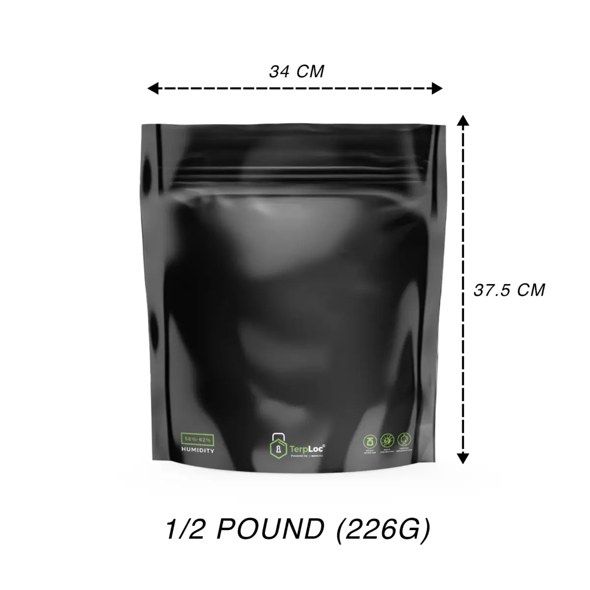 Grovebag | Opaque - Terploc Bag | 5lb - Image 1