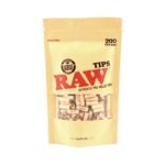 RAW | Pre Rolled - Paper Filter Tip | 200pcs