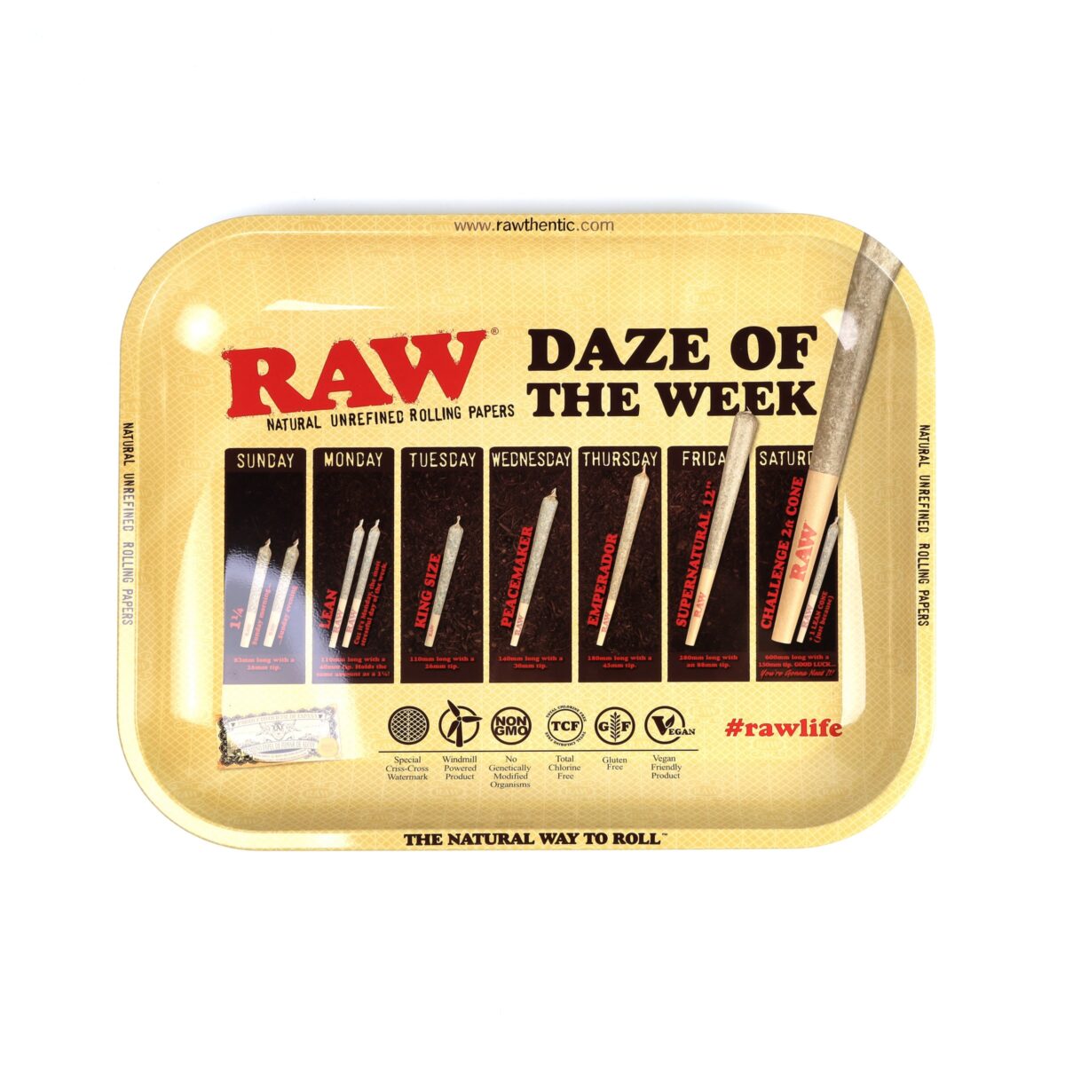RAW | Daze - Rolling Tray | Large - Image 1